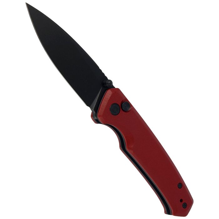 Nóż składany CIVIVI Altus Burgundy G10, Black Stonewashed (C20076-2)