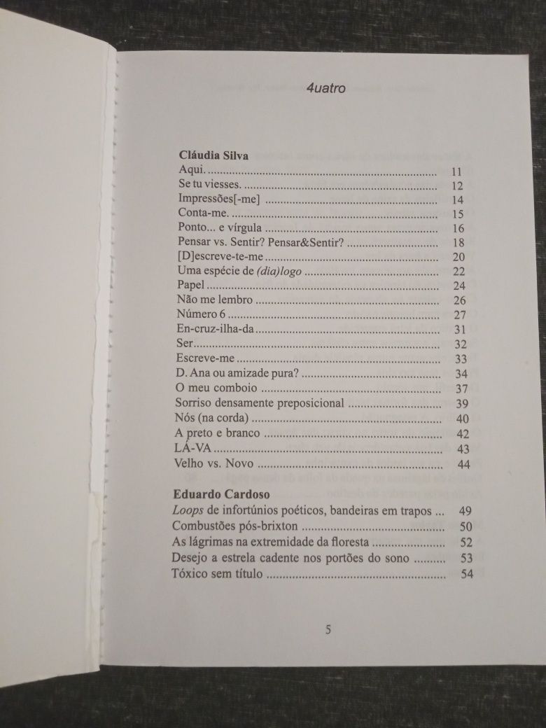 Livros de Poesia Novos e Usados Desde 3€