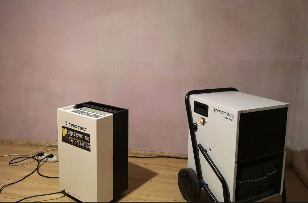 Osuszanie pomieszczeń Usuwanie wilgoci Osuszacze wynajem Master Trotec