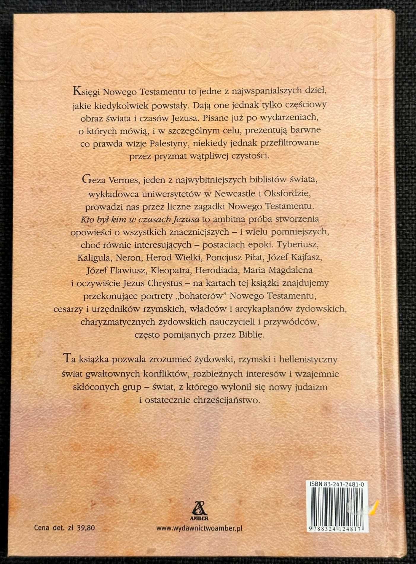 Geza Vermes - Kto był kim w czasach Jezusa