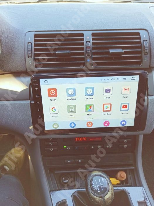 Radio P/ BMW E46/318/320/325 Android 13 Carplay Android Auto/Montagem