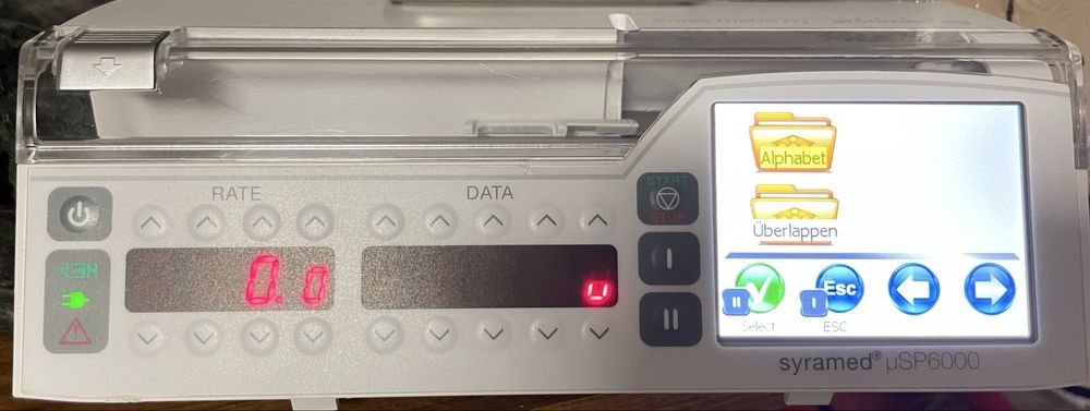 Інфузійний насос. Інфузомат. Инфузомат. Перфузійний Syramed µSP6000