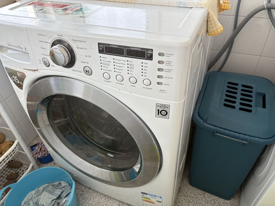 Maquina lavar LG 15 kg