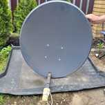 Antena satelitarna z konwerterem