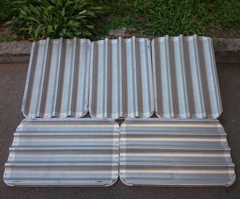 Противень багетный, комплект из 5шт.