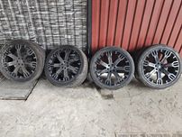 Диски рест с резиной R22/285/35.Nissan R51 и D40.