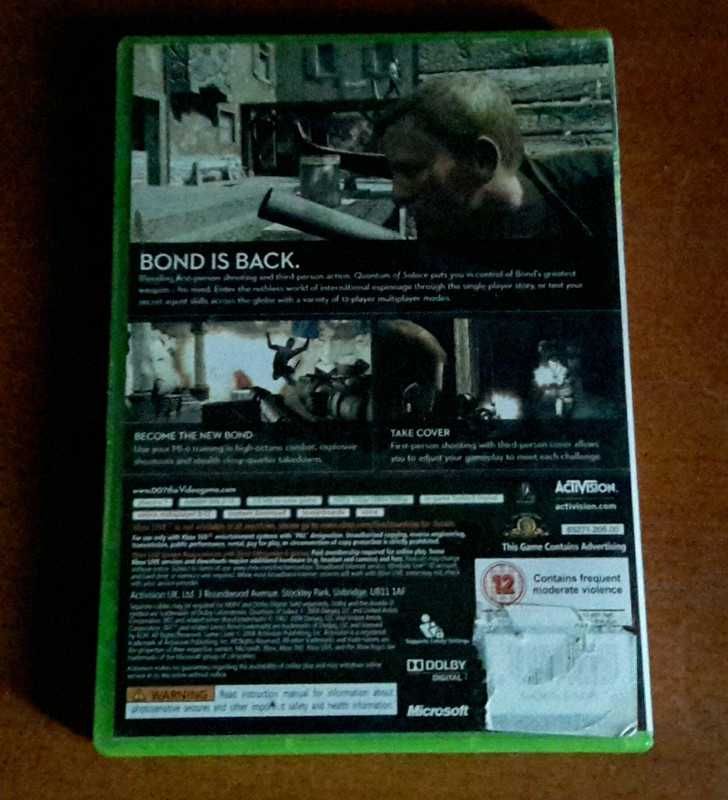 Gra 007 Quantum od Solace Xbox 360