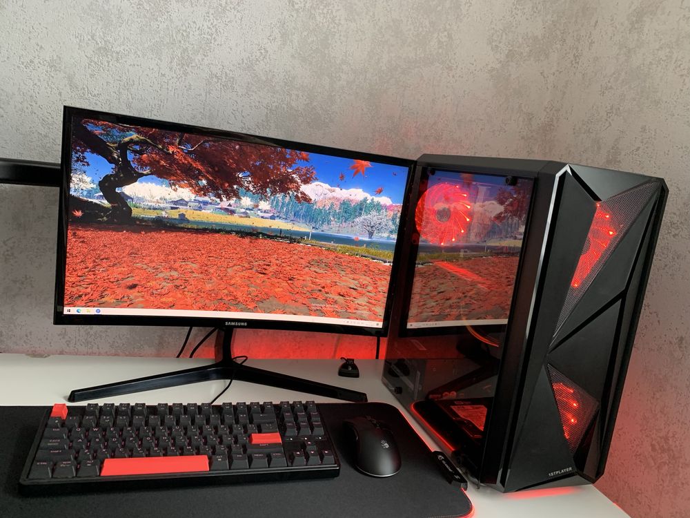 Ігровий пк +wi-fi адаптер/rx 580/intel i7/16 gb