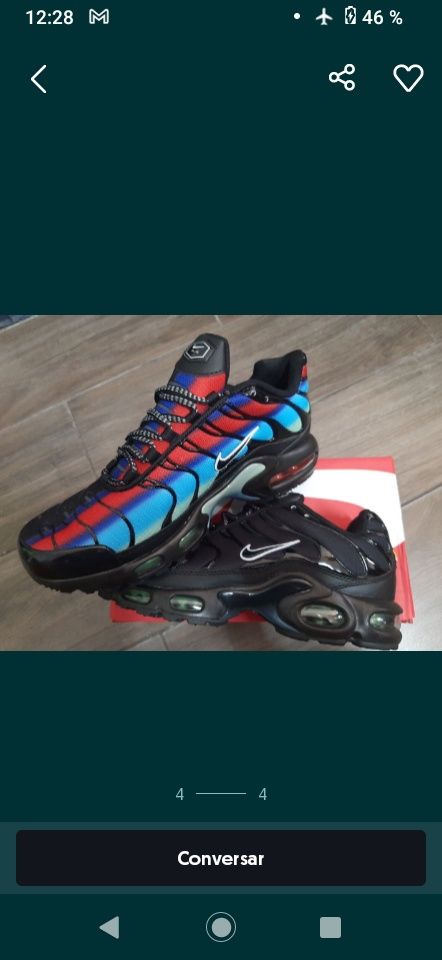 Sapatos Nike tn novos