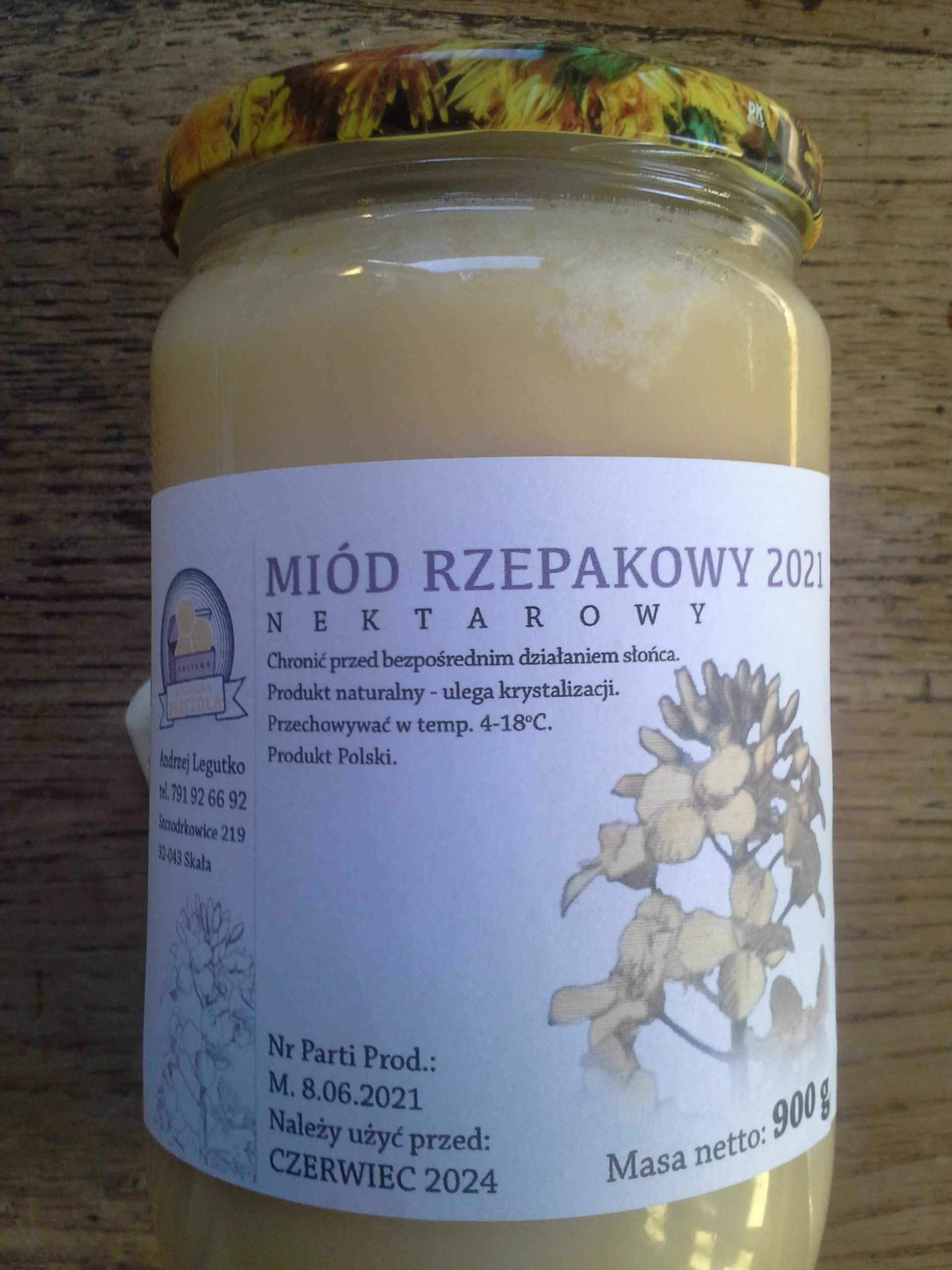 Miód rzepakowy 2025