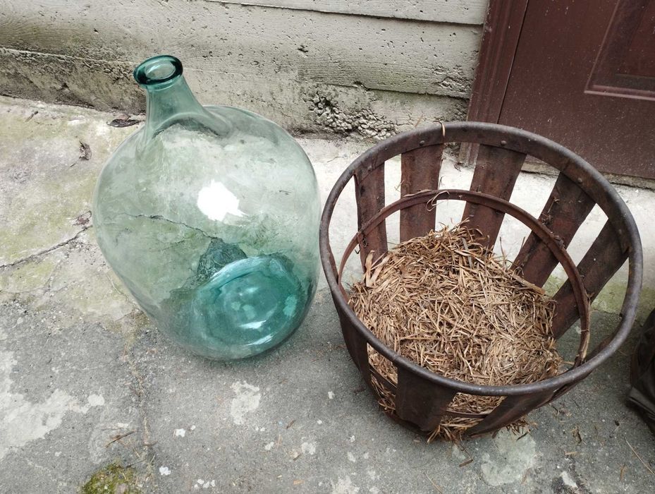 Бутыль для Вина Антиквариат бутель бутль 25-30 литров.