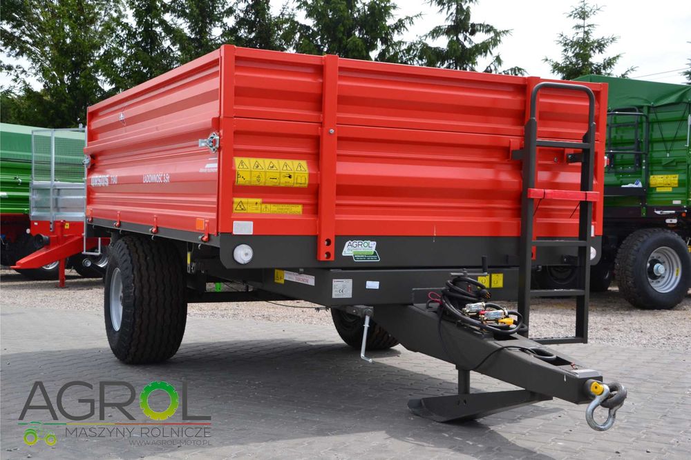 Przyczepa rolnicza jednoosiowa URSUS T-040 3,5 tony + nadstawy PRONAR
