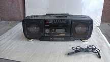 SHARP WQ-T352H BK Radio Odtwarzacz Kaset Radiomagnetofon X Bass