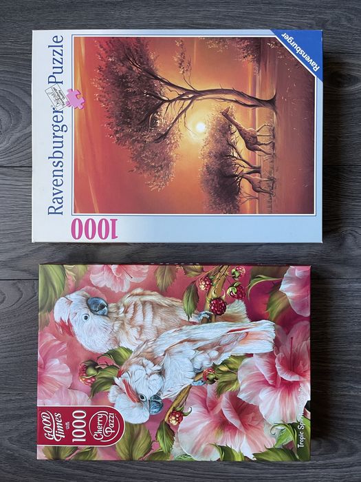 Пазли (2 шт на 1000 елементів)