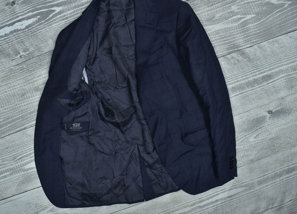 Boggi Made In Italy Wełniana Marynarka Męska 50