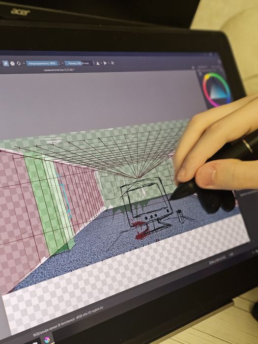 Викладач малювання,  художник