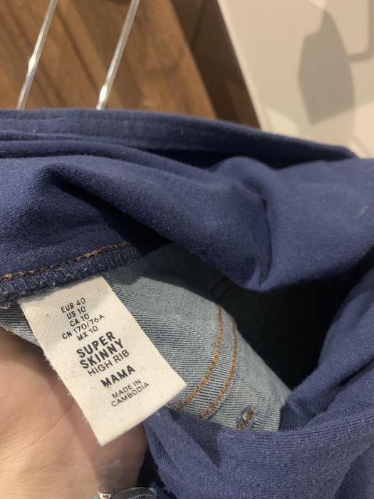 Spodnie ciążowe h&m 40