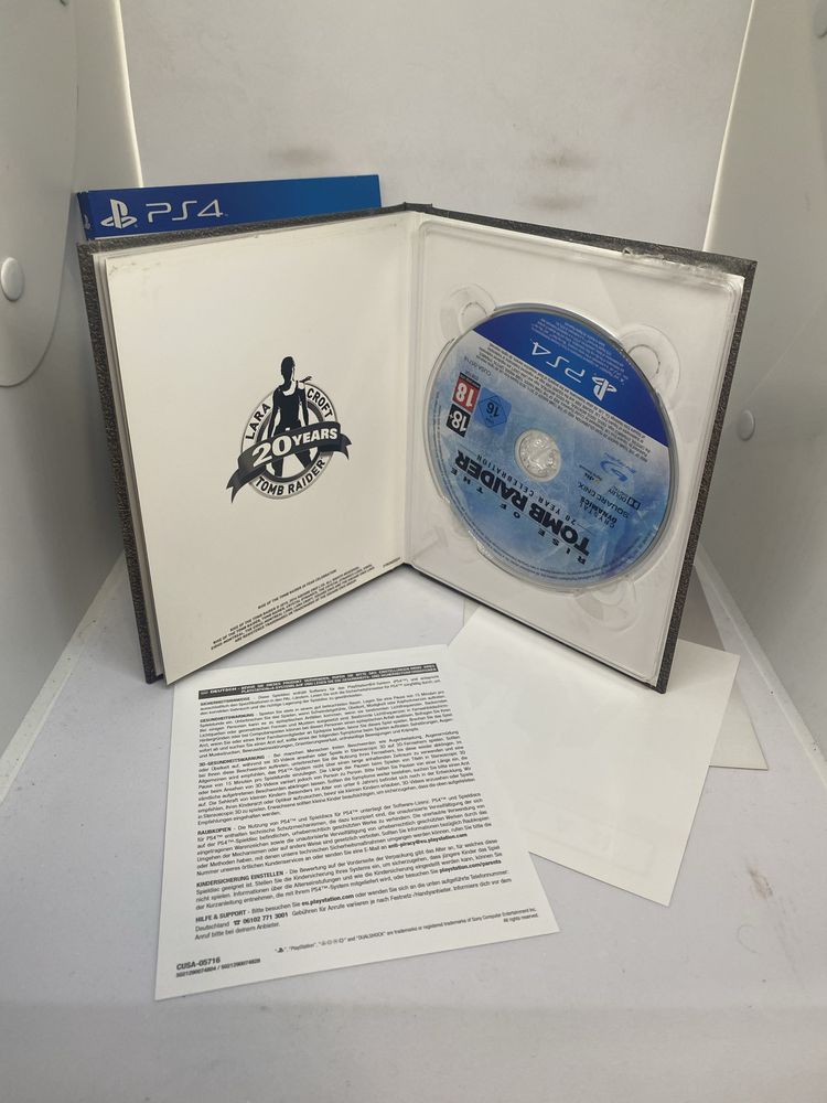 Gra Rise of the Tomb Raider 20th year anniversary PS4 PS5 pudełkowa PL