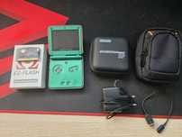 Gameboy advance sp rayquaza lcd ips + Ezflash omega de + dodatki