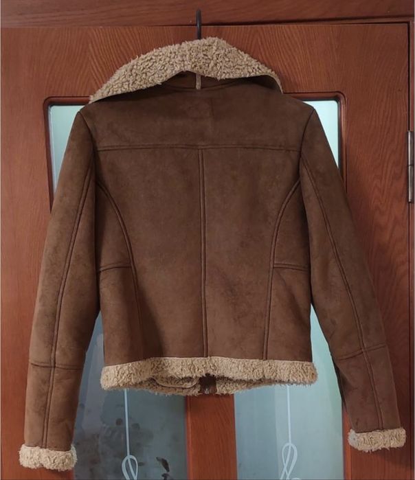 Стильна дублянка, куртка розмір S-M