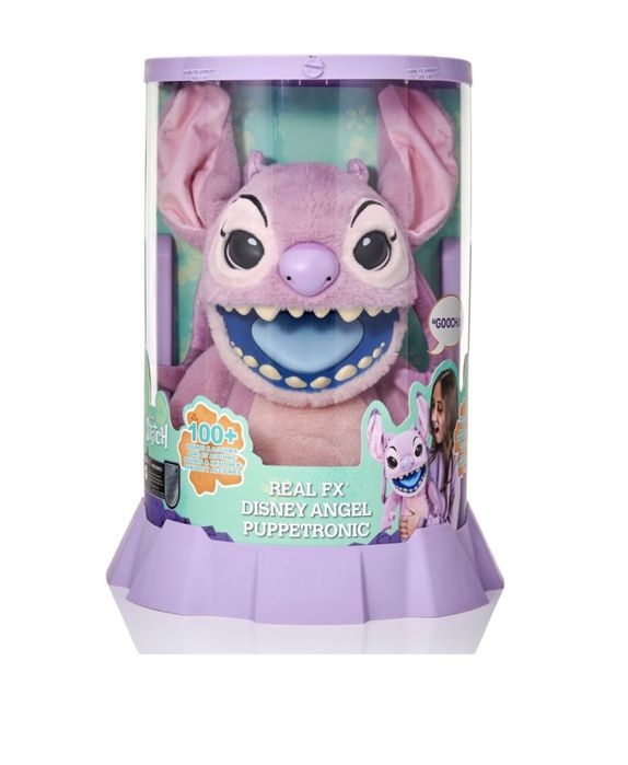 В наявності Lilo Stitch Стіч Стітч Стич інтерактивна іграшка рожевий