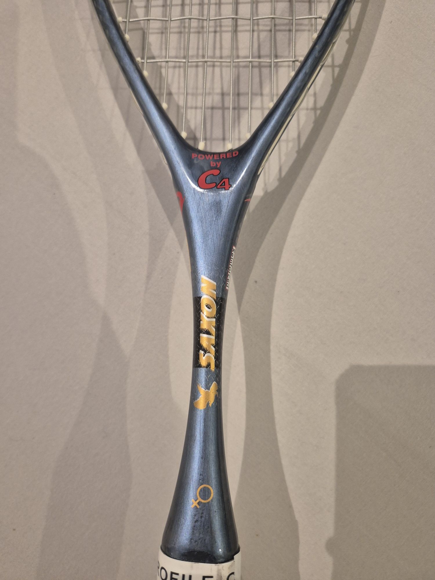 Raquete squash Saxon carbono 4