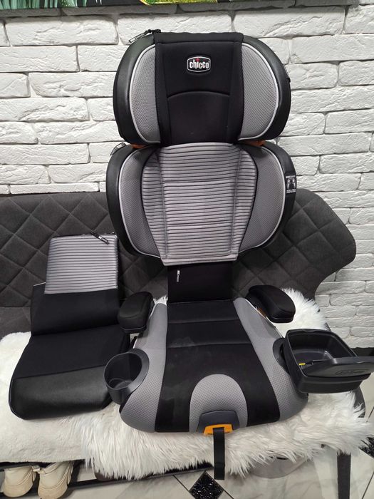 Дитяче автокрісло Chicco KidFit, 2/3 вікова група, ISOFIX, накидка Eva