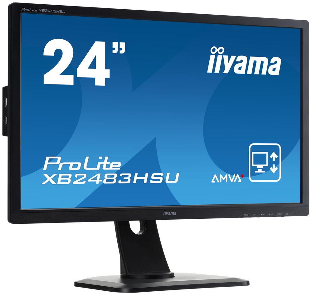 Монітор 24" iiyama ProLite XB2483HSU-B1