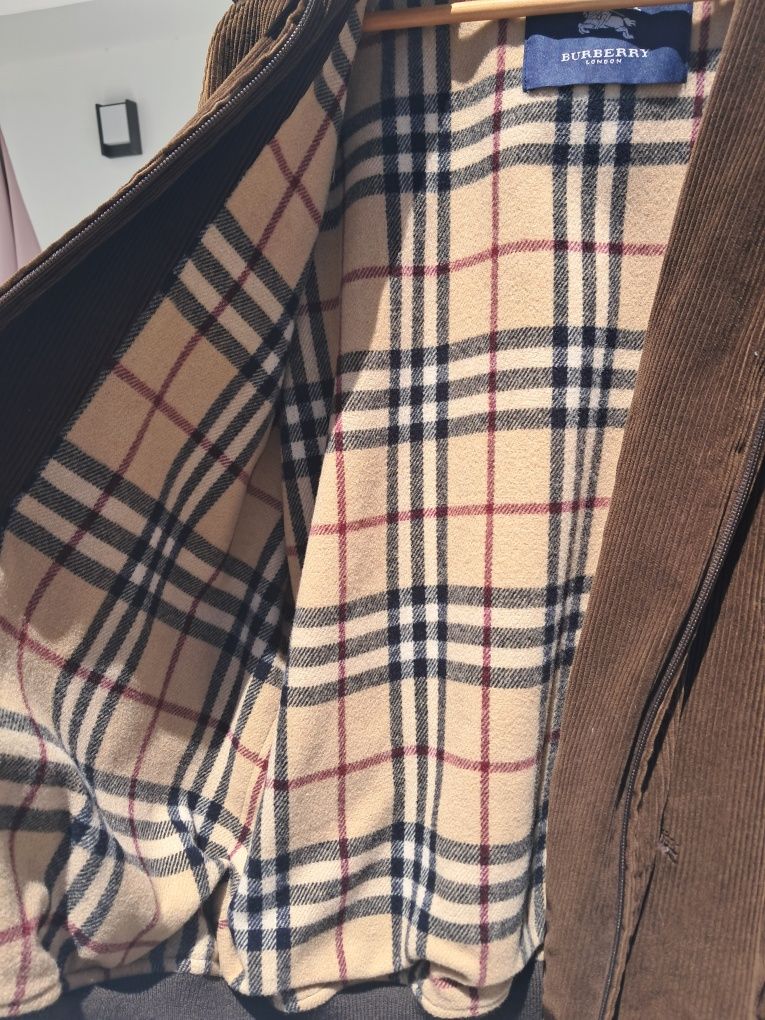 Blusão de Bombazine Castanho da Burberry
