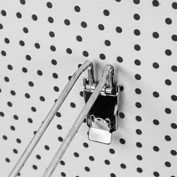 Podwójna Zawieszka tył Euro perforowany 30 cm z wysięgnikiem na clips