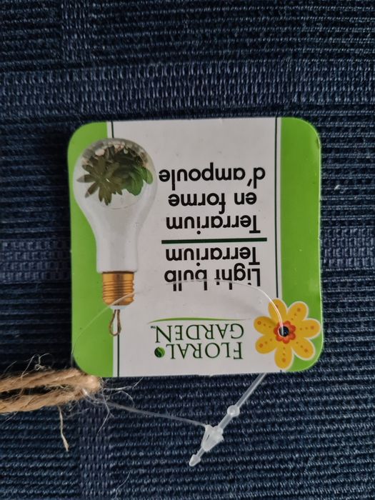 2 zarowki terrarium na kwiaty i inne NOWE