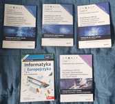 Zestaw książek to technikum informatycznego klasa 1 - STAN IDEALNY