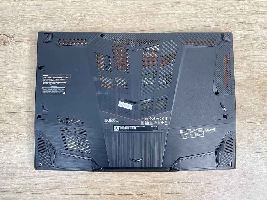 Потужний ігровий ноутбук MSI GF65 RTX3060 i5-10200 ідеальний стан