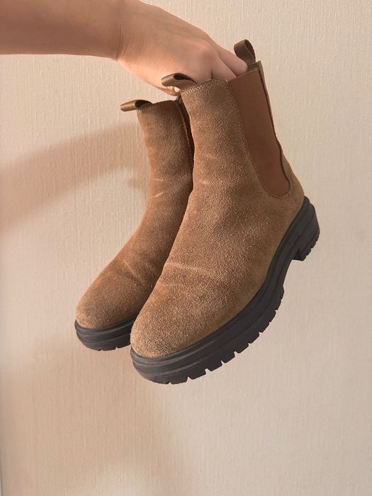 Чоботи жіночі зимові замша 36 р