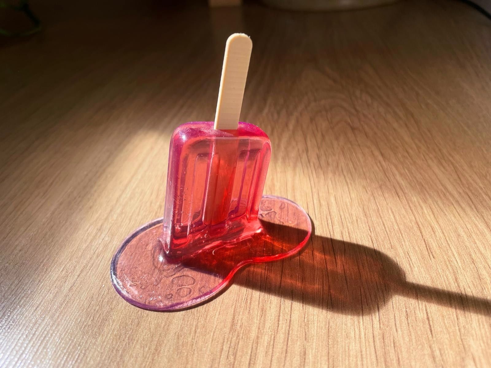 Decoração de gelado em miniatura
