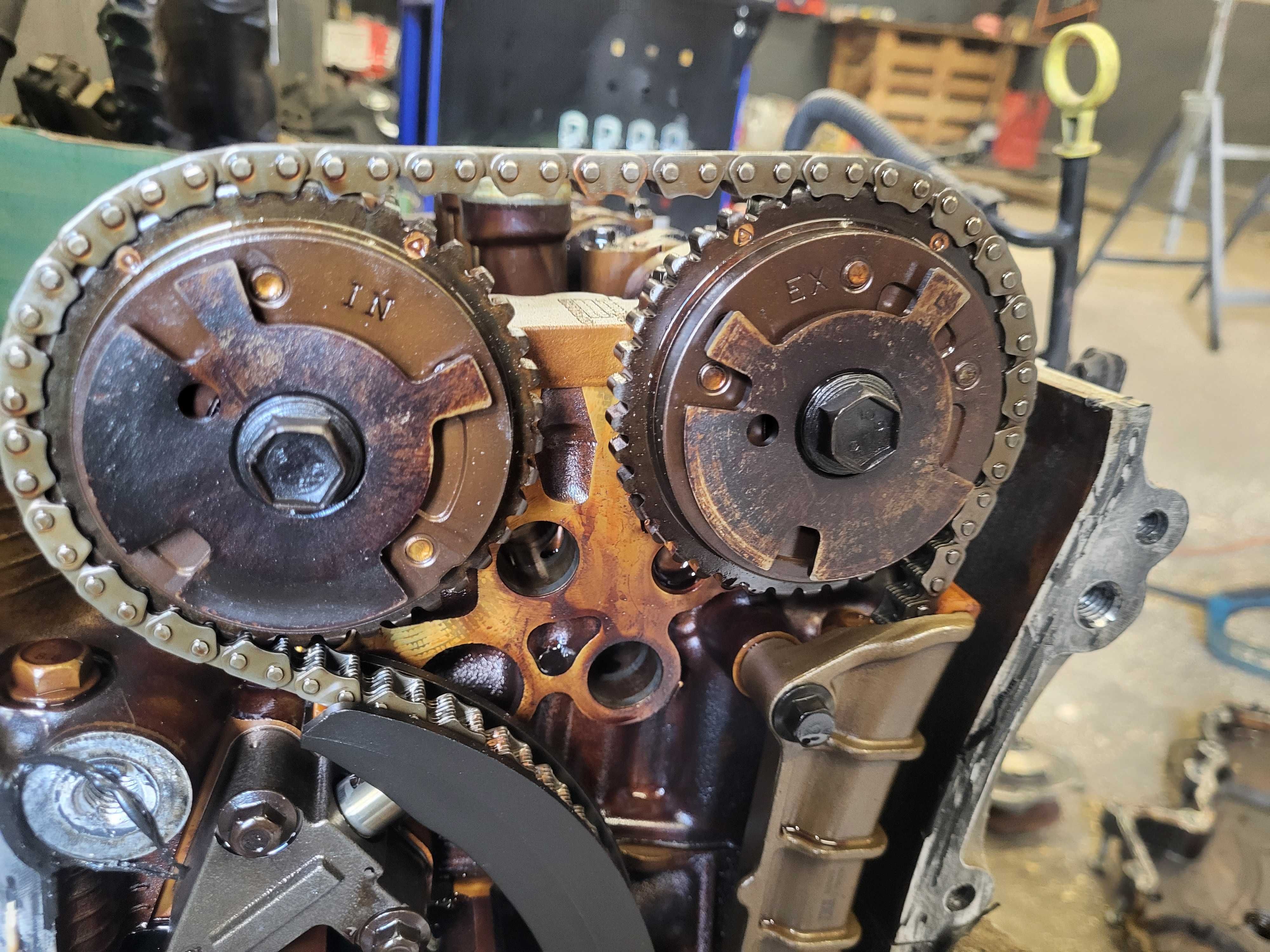 Opel Insignia 2.8T V6 A28NET INA kompletny rozrząd łańcuch ślizg napin