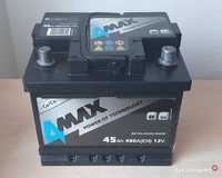 Akumulator rozruchowy 4MAX 12V 45Ah / 450A P+ biegun.