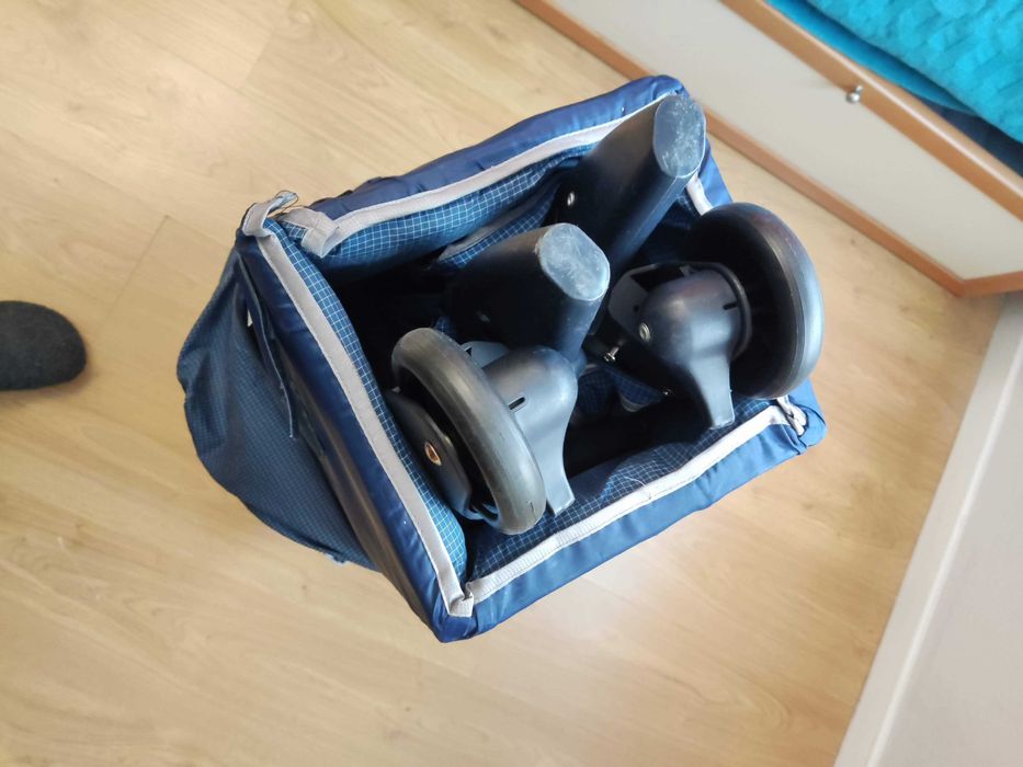 Cama de viagem HAUCK 3 em 1 (com estrado elevatório recém-nascido)