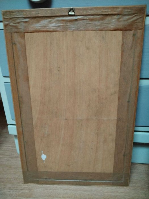 Quadros em areia pintada