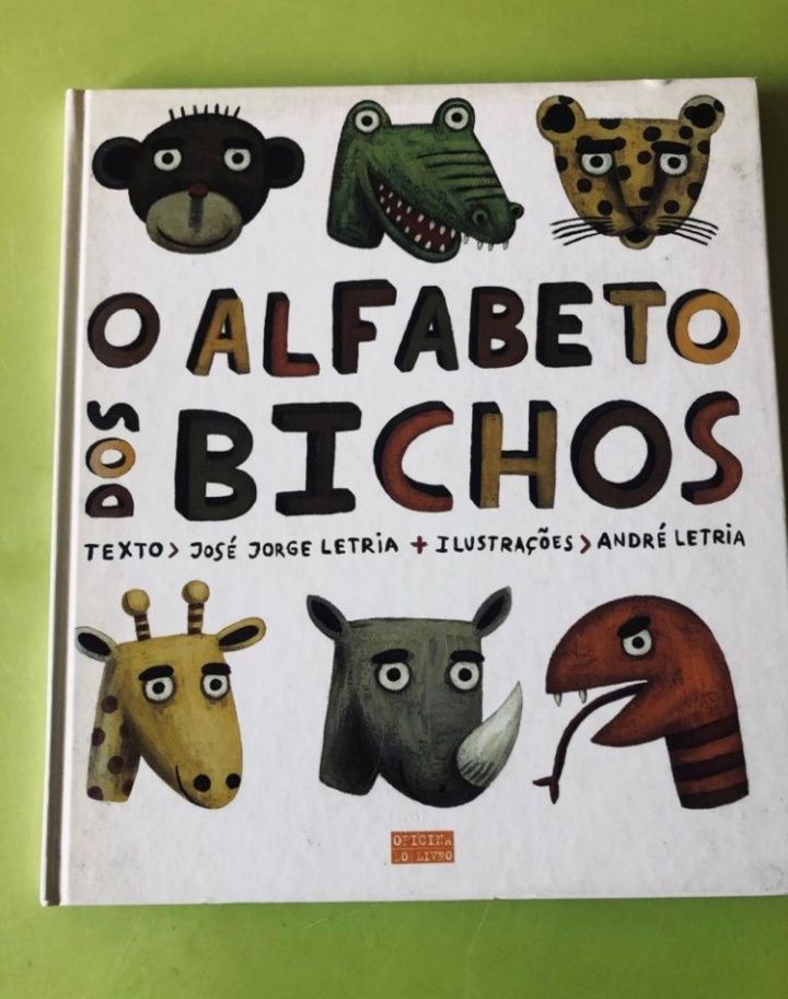 Livro O alfabeto dos bichos