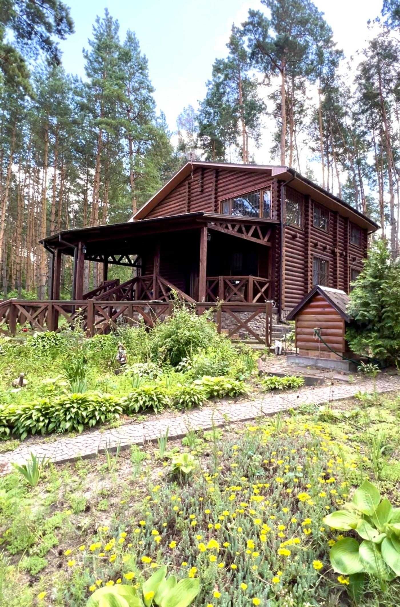 Заміський будинок посеред соснового лісу. 30 кілометрів від Києва