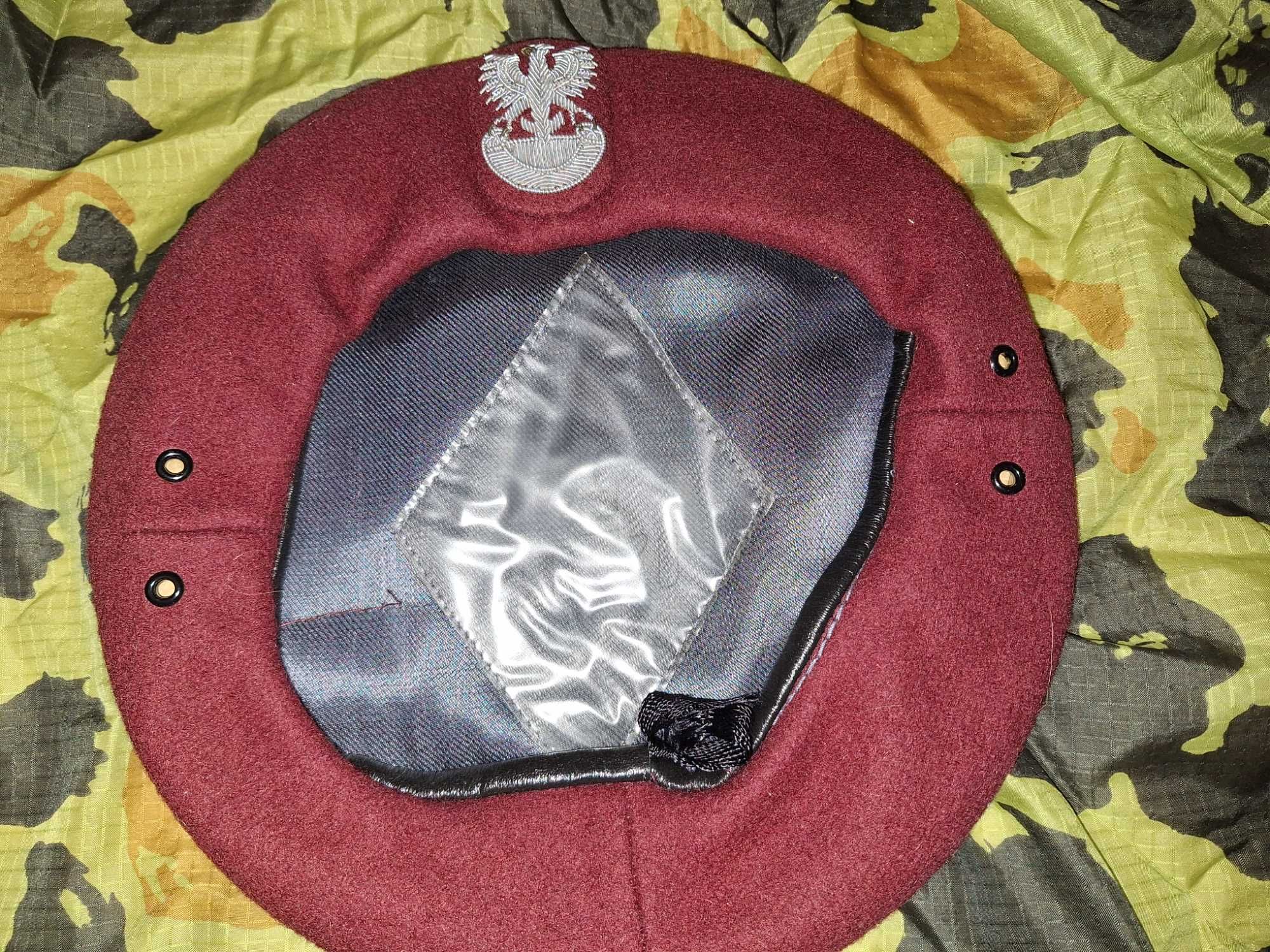 Beret Oficerski wojsk powietrznodesantowych 6PDPD LWP Desant