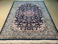 Isfahan 320 # 204 Perski dywan ręcznie tkany - wełniany z Indii