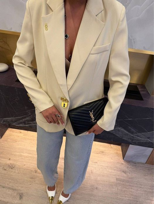 Піджак жіночий , бренд! Білий , чорний !