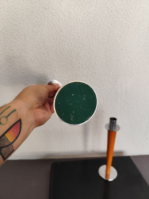 Świeczniki vintage retro prl space age