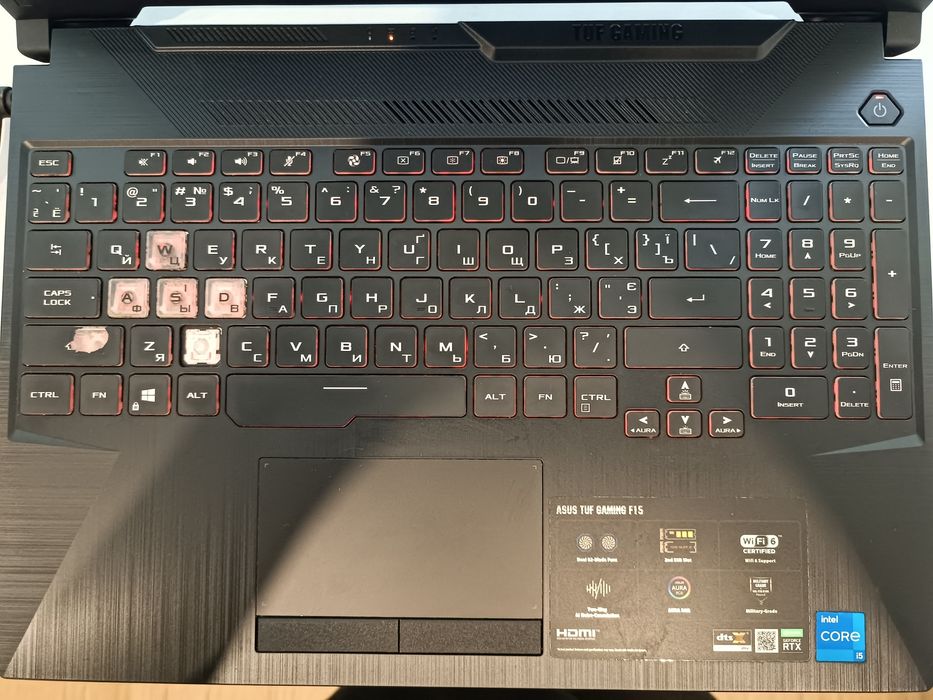 Ноутбук Asus tuf gaming f15