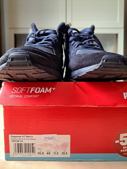 Puma sneakersy męskie Diisperse XT 45  29,5 cm  za kostkę