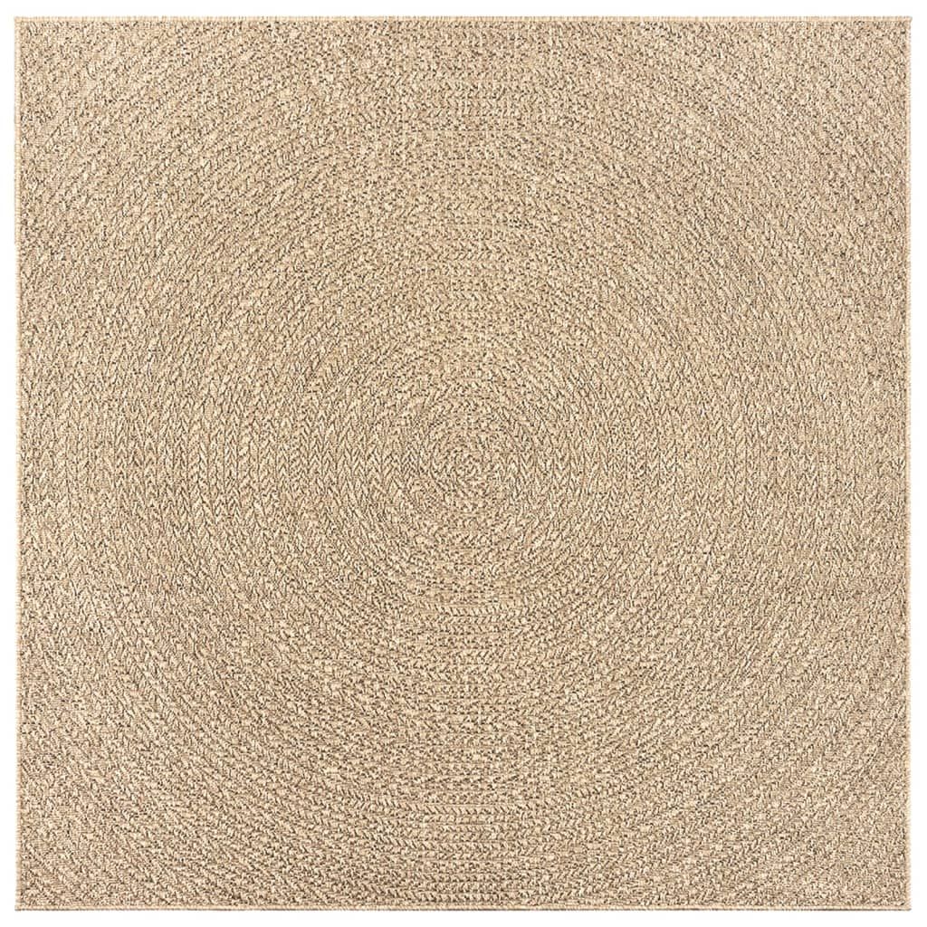 Vidaxl Dywan Zizur, 120X120 Cm, Stylizowany Na Jutowy
