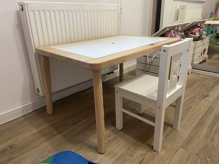 Stolik flisat krzeselko kritter ikea