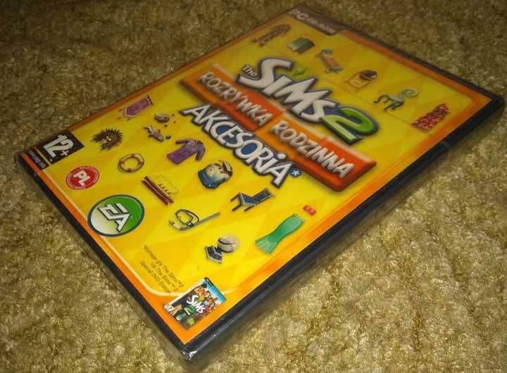 The Sims 2 Rozrywka Rodzinna / NOWA / FOLIA / PL